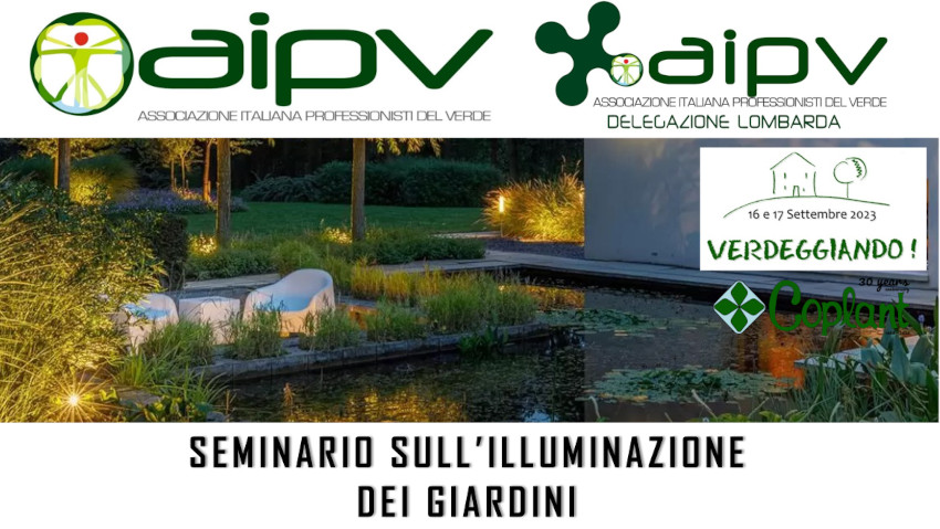 Seminar on garden lighting